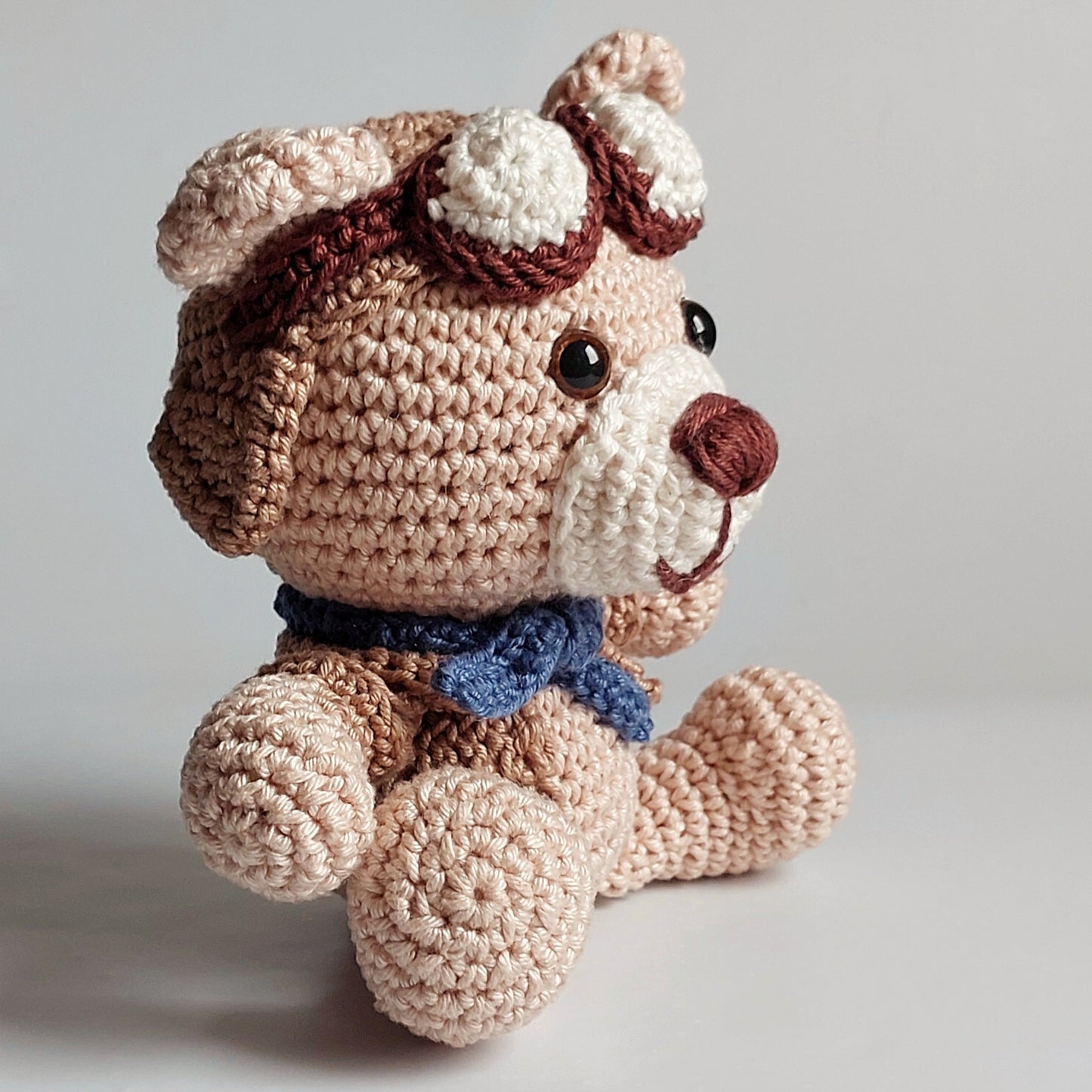 Amigurumi - Urso Aviador