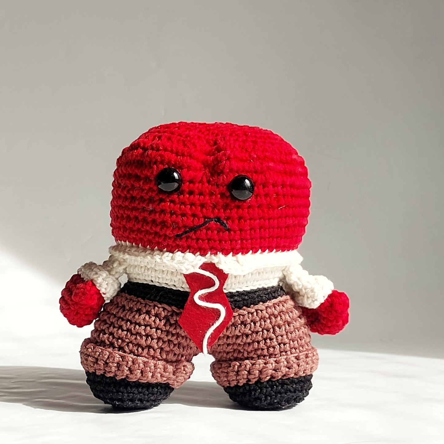 Amigurumi - Divertidamente Raiva