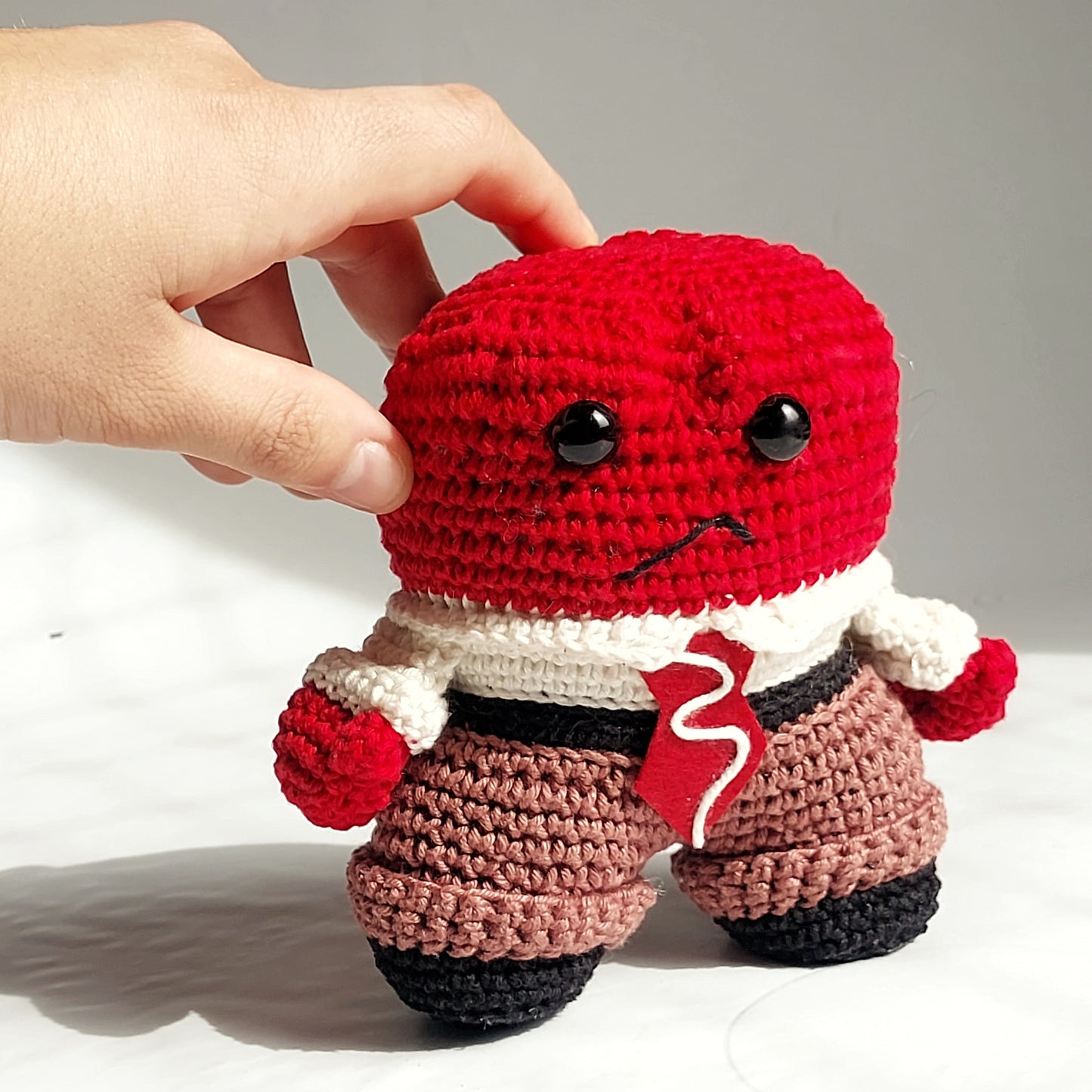 Amigurumi - Divertidamente Raiva