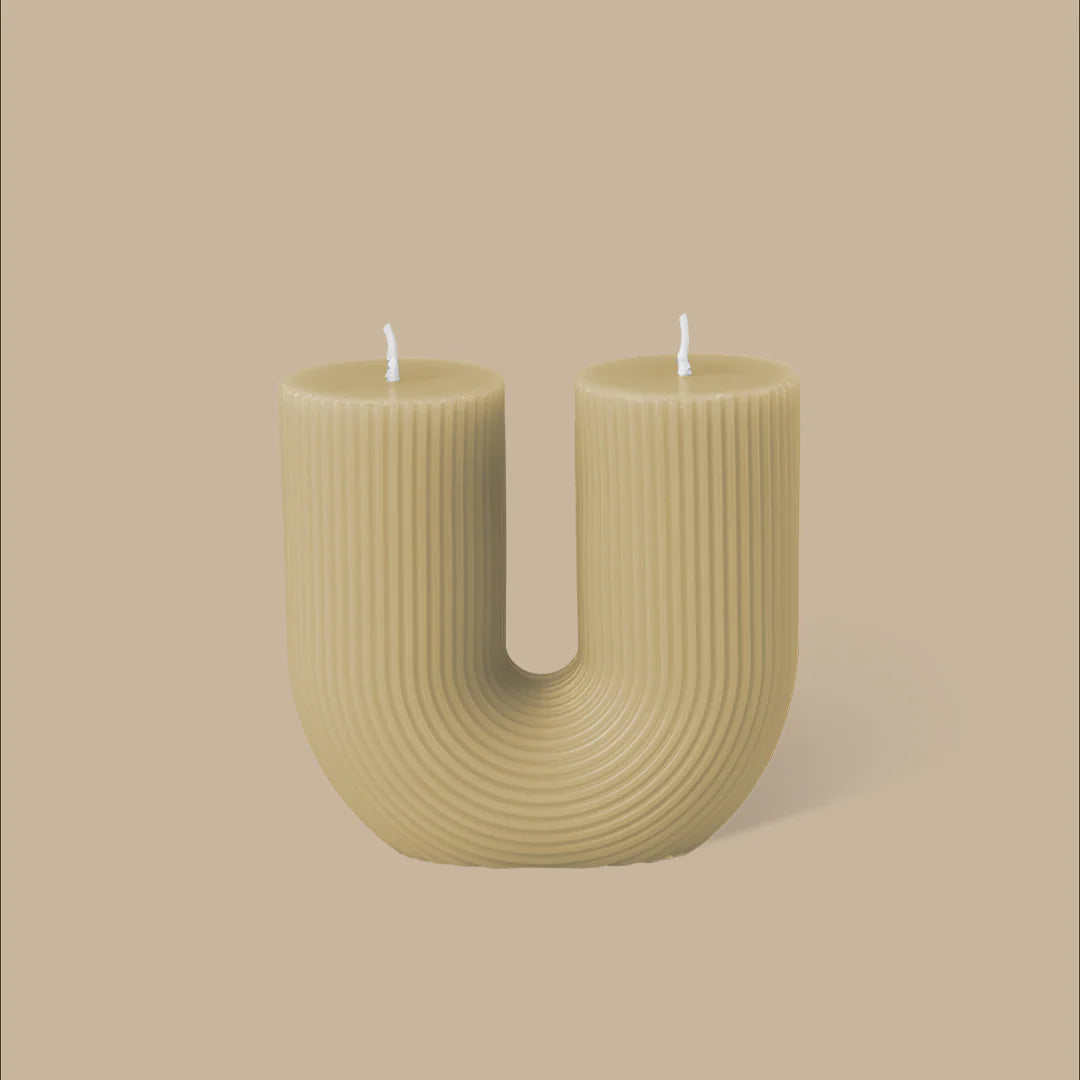 Vela Artesanal Aurora - Cera Vegetal
