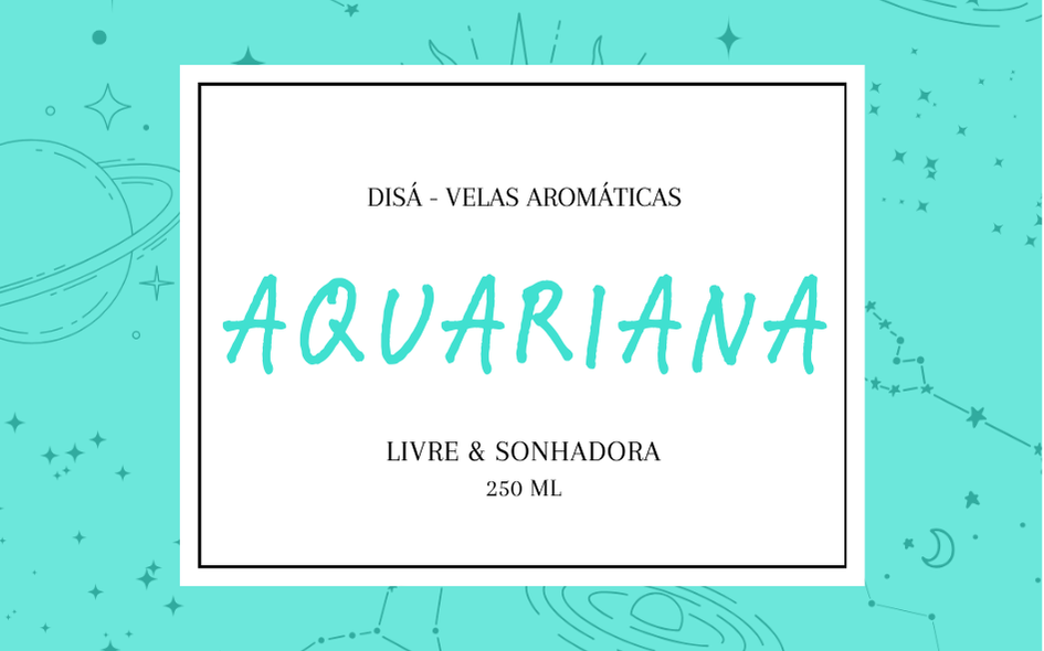 Vela Aromática Signos – Linha Mística