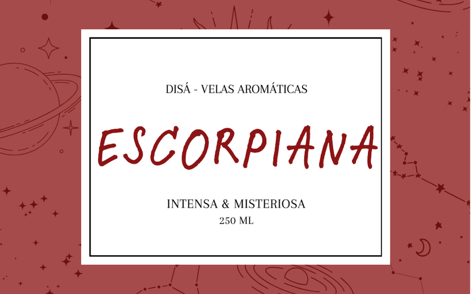 Vela Aromática Signos – Linha Mística