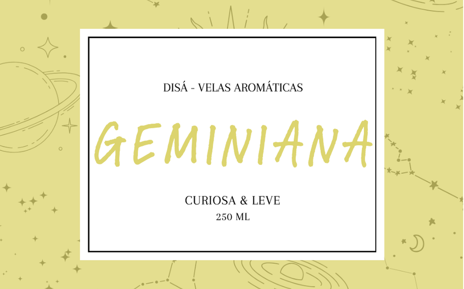 Vela Aromática Signos – Linha Mística