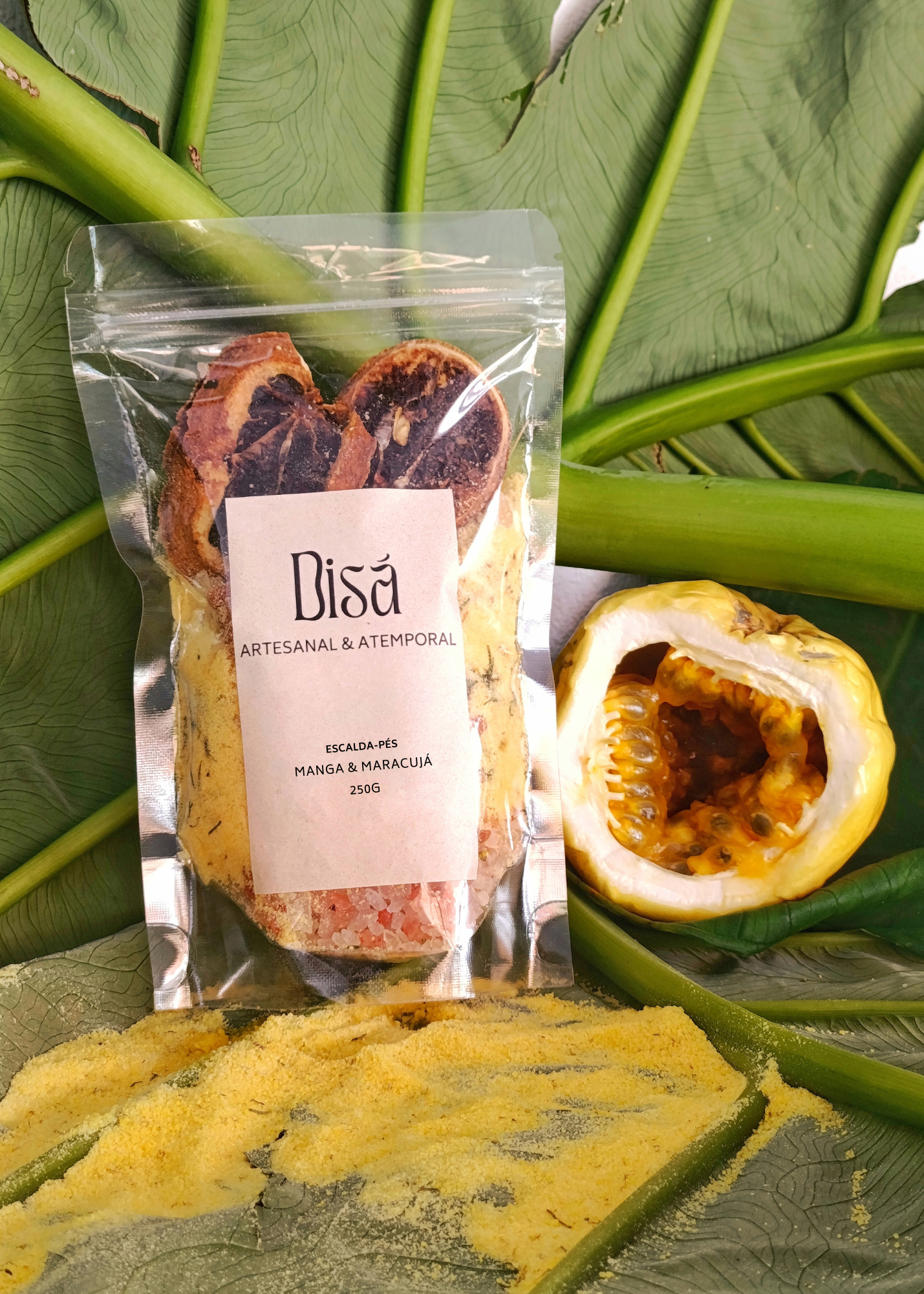 Escalda-pés – 250g (Embalagem Econômica) – Linha Spa