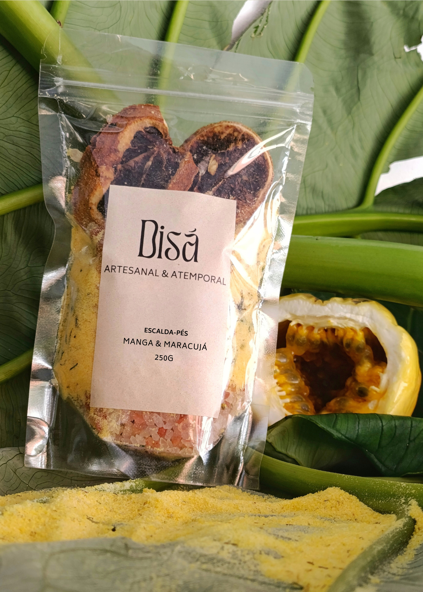 Escalda-pés – 250g (Embalagem Econômica) – Linha Spa