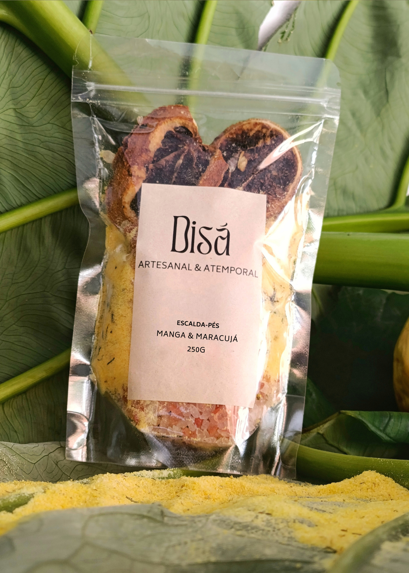 Escalda-pés – 250g (Embalagem Econômica) – Linha Spa