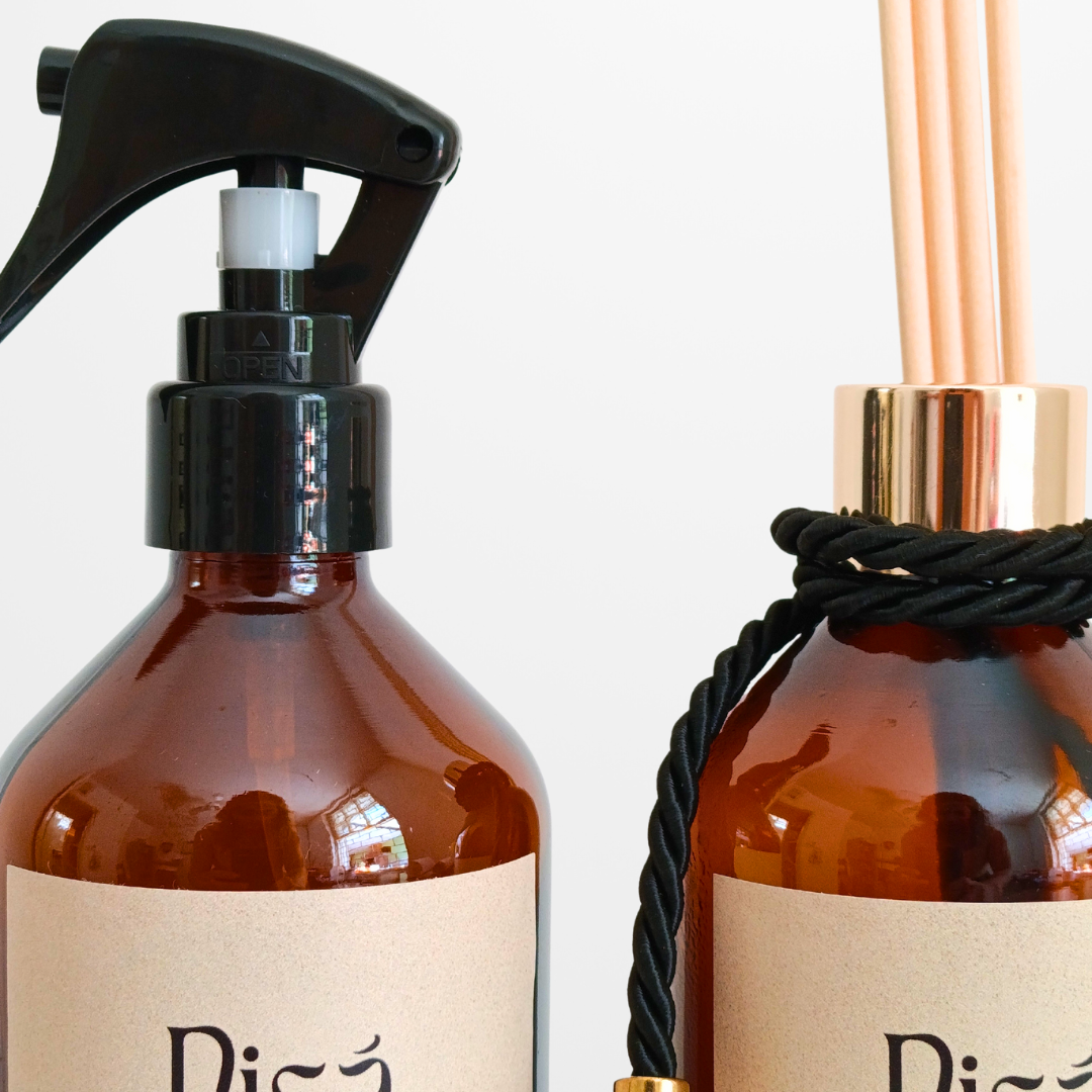 Kit Âmbar Duo – Água Aromática + Difusor