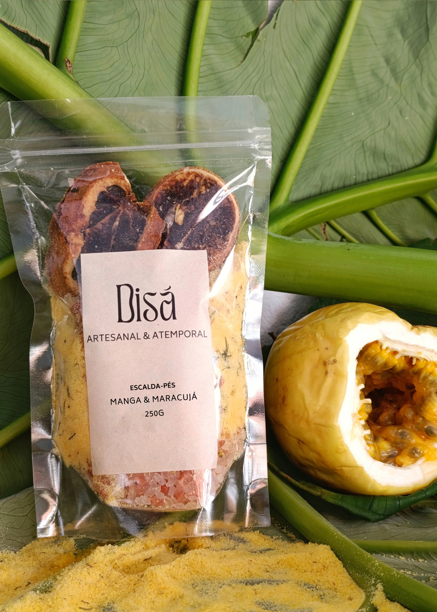 Escalda-pés – 250g (Embalagem Econômica) – Linha Spa