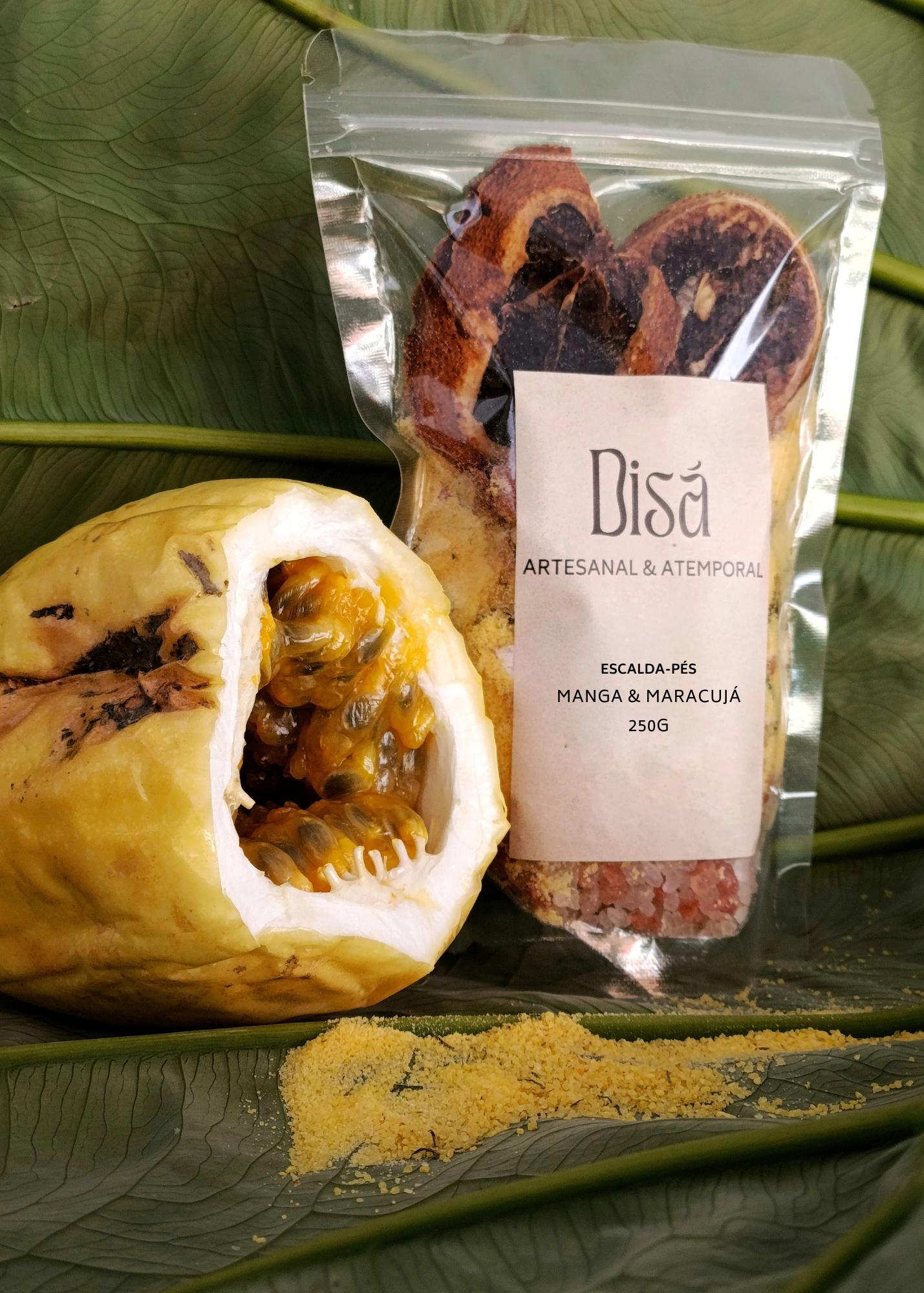 Escalda-pés – 250g (Embalagem Econômica) – Linha Spa