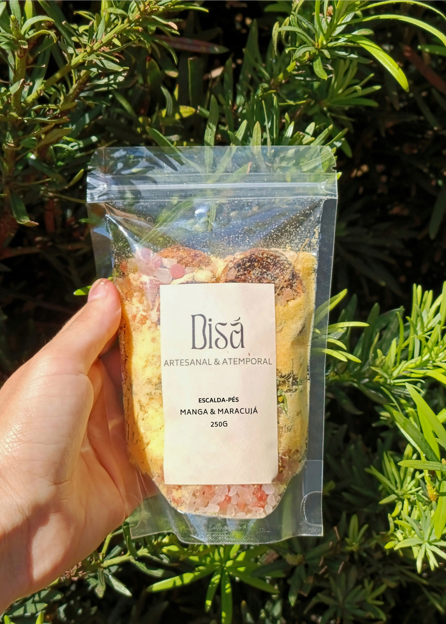 Escalda-pés – 250g (Embalagem Econômica) – Linha Spa