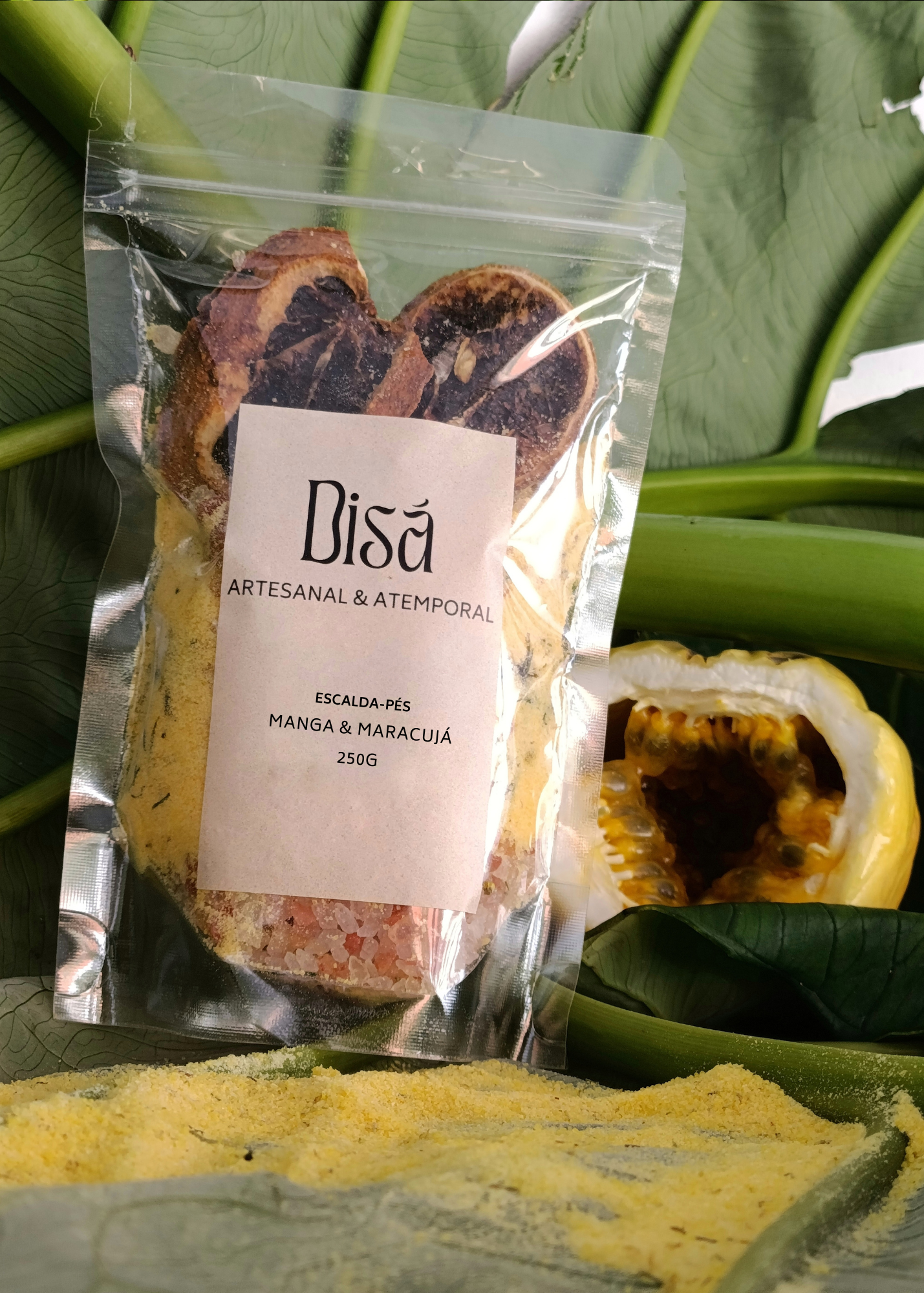 Escalda-pés – 250g (Embalagem Econômica) – Linha Spa