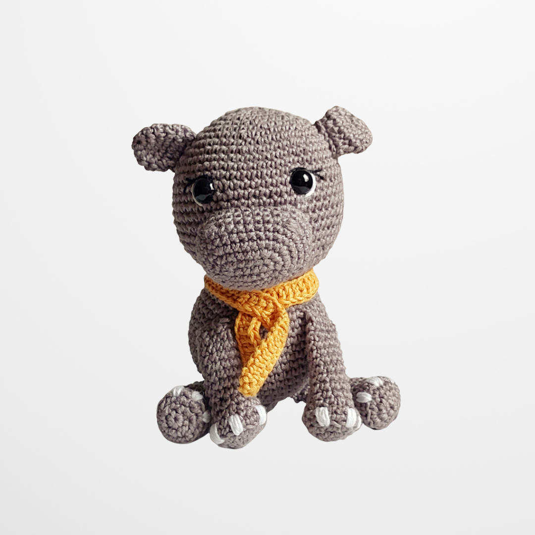Amigurumi - Hipopótamo