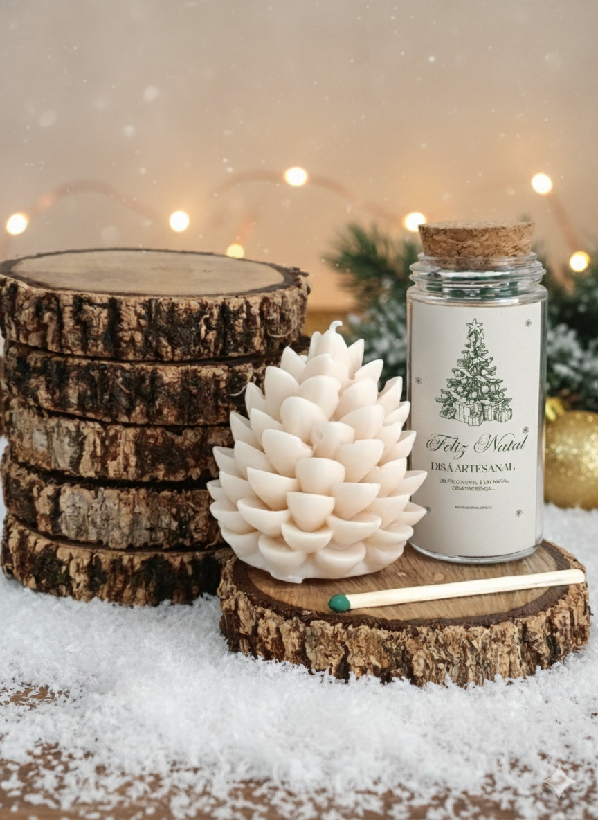 Bolacha de Madeira Rústica P - Disco de Tronco para Decoração