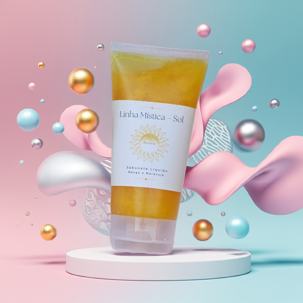 Sabonete Facial Sol – Linha Mística (Manga e Maracujá) - 150 ml
