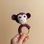 Amigurumi - Chocalho Macaco