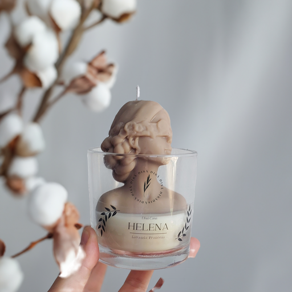 Vela Aromática Helena - Copo