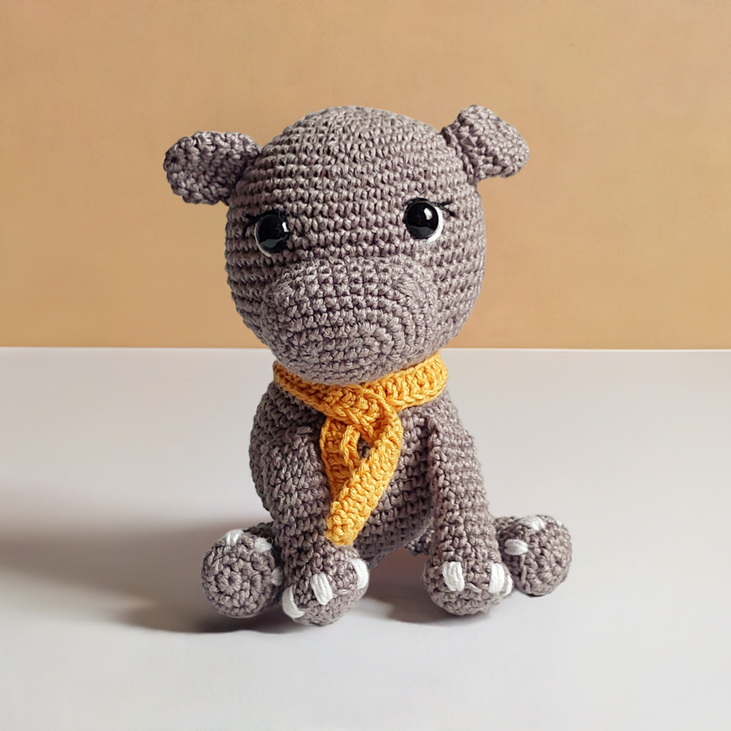 Amigurumi - Hipopótamo