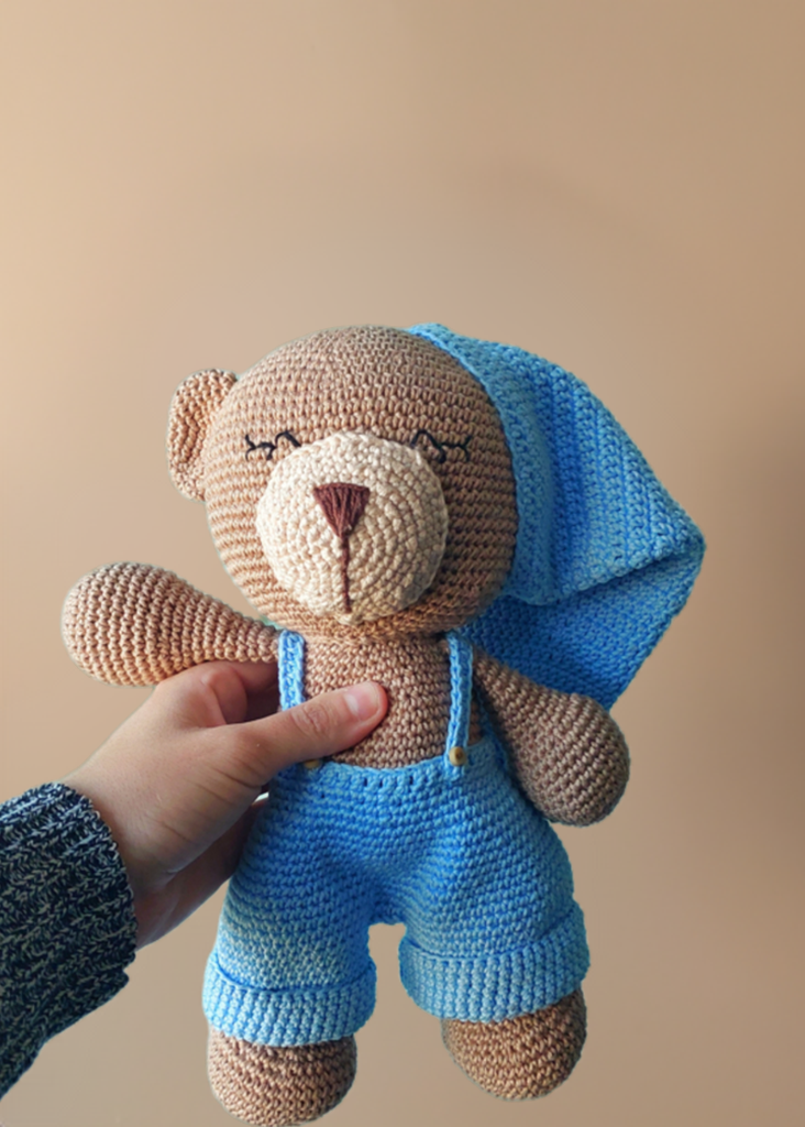 Amigurumi - Urso Soneca