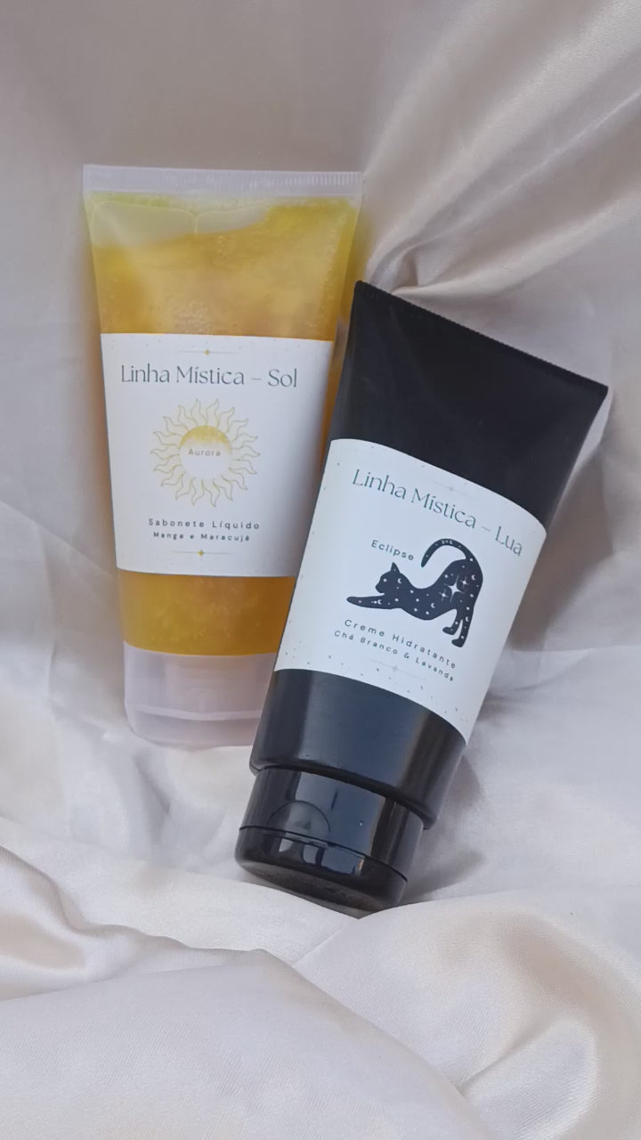 KIT Sabonete Facial Sol + Creme Hidratante Lua - Linha Mística