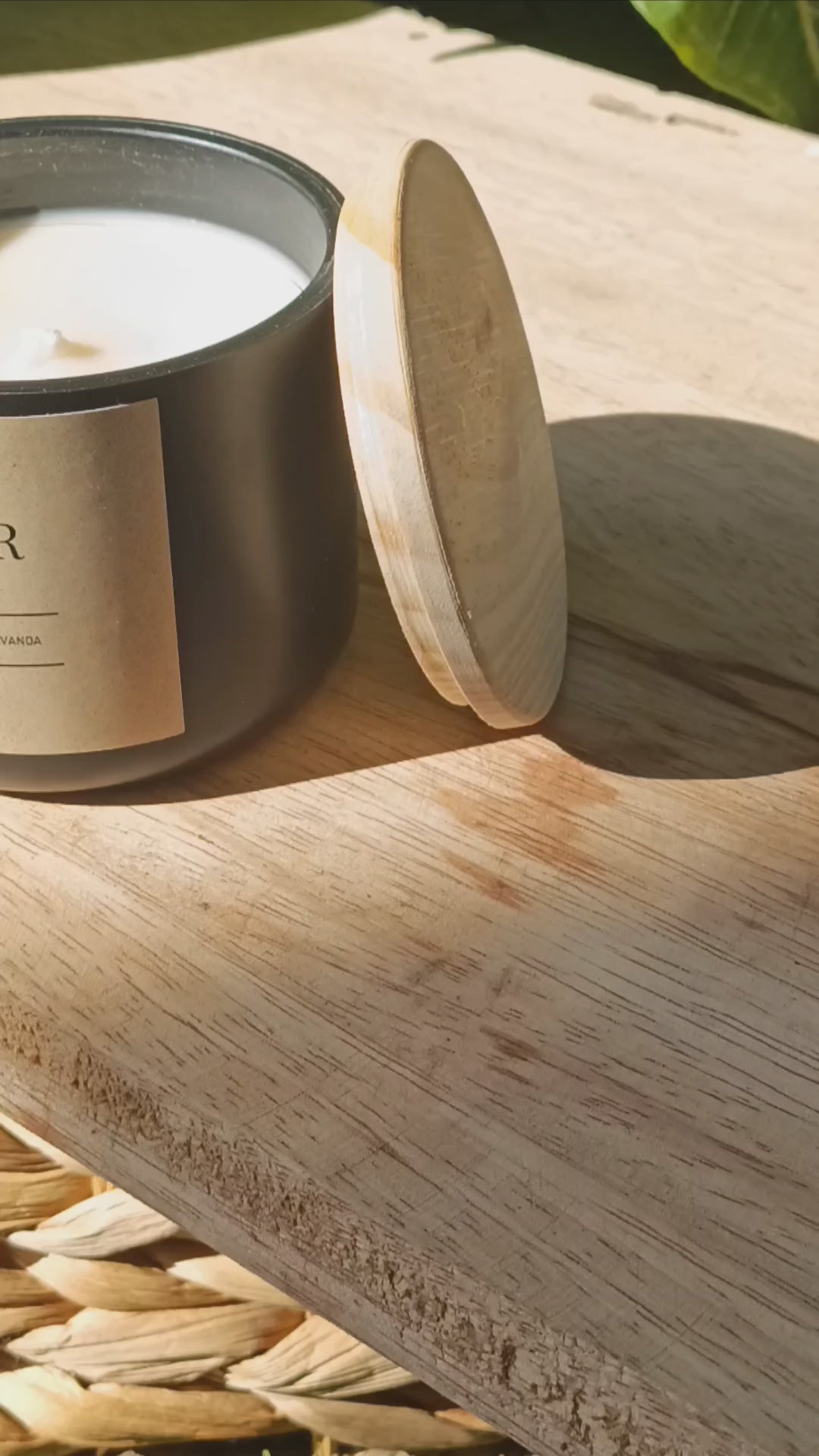Vela Aromática Âmbar – 200g