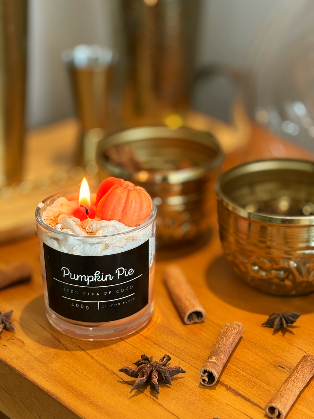 Vela Aromática - Pumpkin Pie