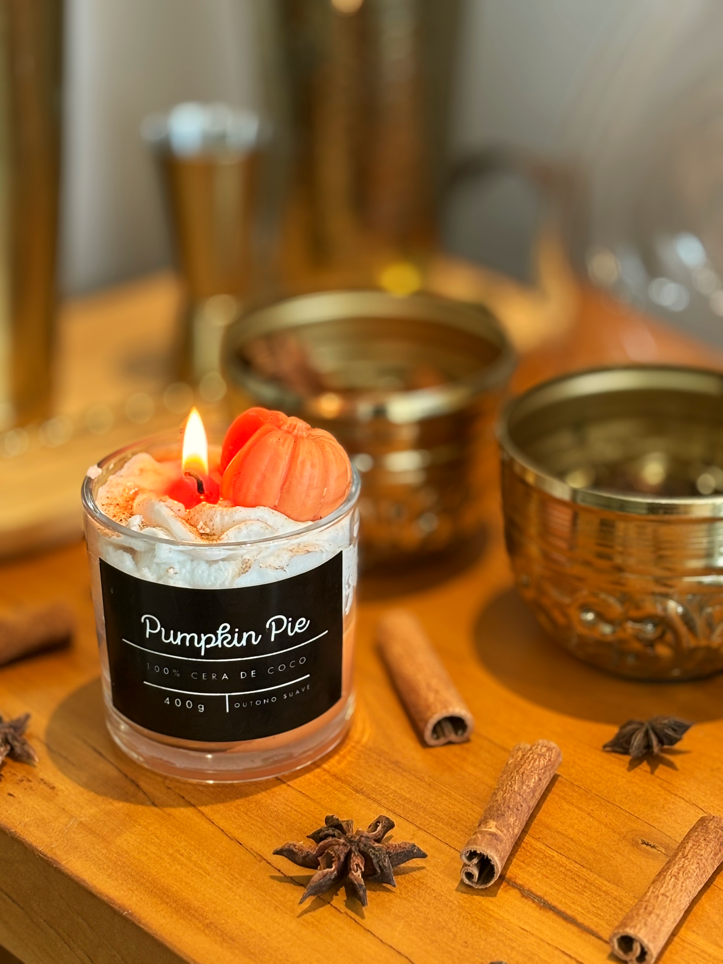 Vela Aromática - Pumpkin Pie