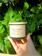 Vela Aromática Âmbar – 200g