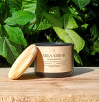 Vela Aromática Âmbar – 200g
