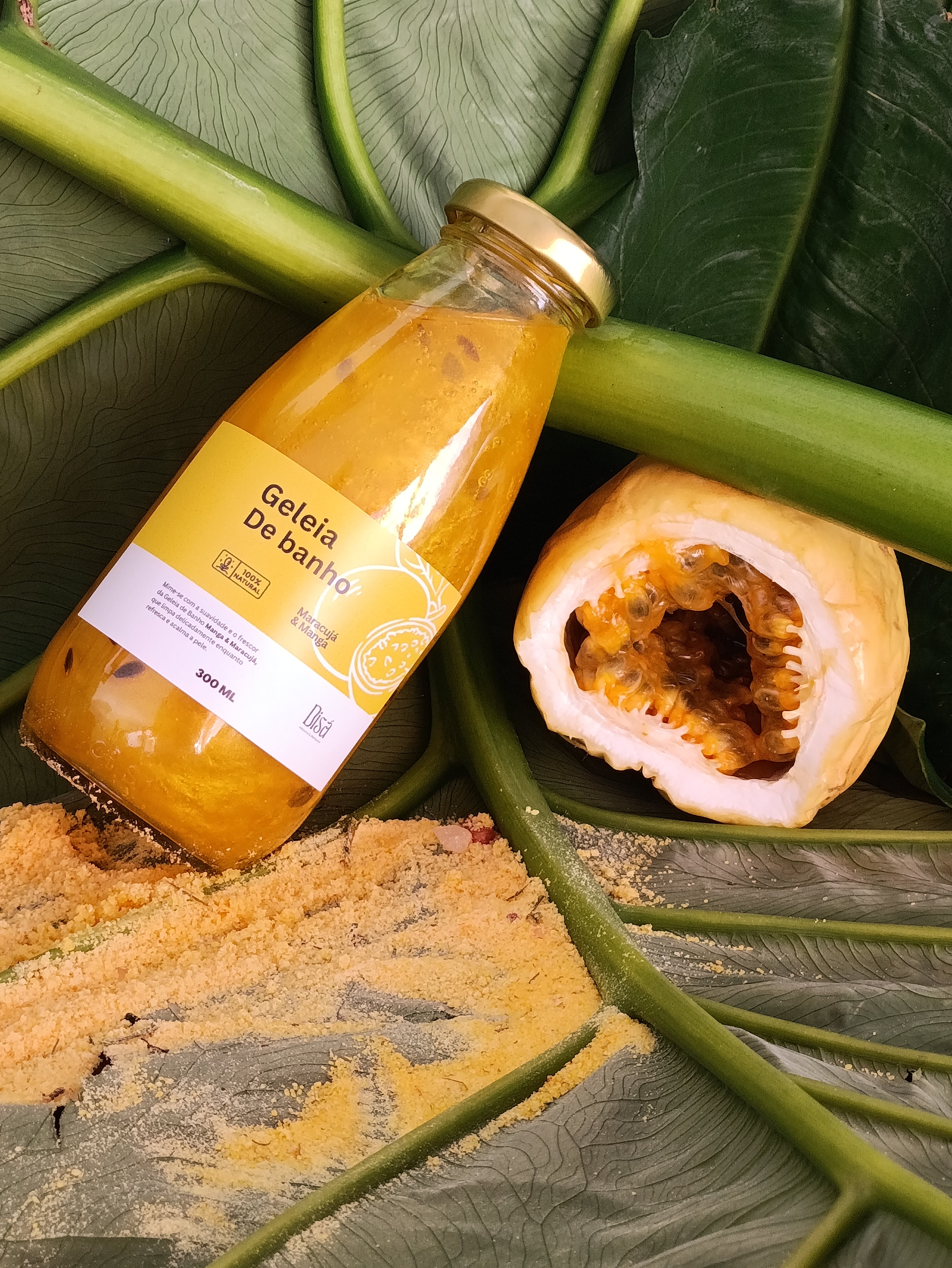 Geleia de Banho – Manga & Maracujá – Linha Spa